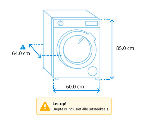 Samsung WW11DG6B85LB AI Wash visual Coolblue 1