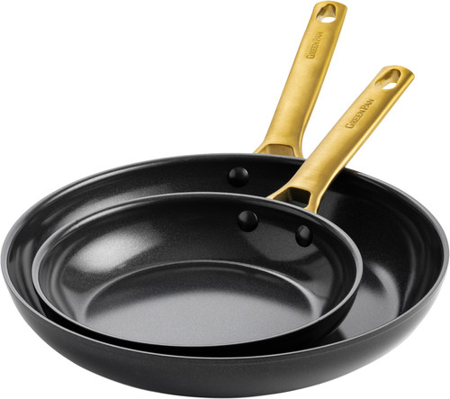 GreenPan Padova Frying Pan Set 20cm + 28cm Black Main Image