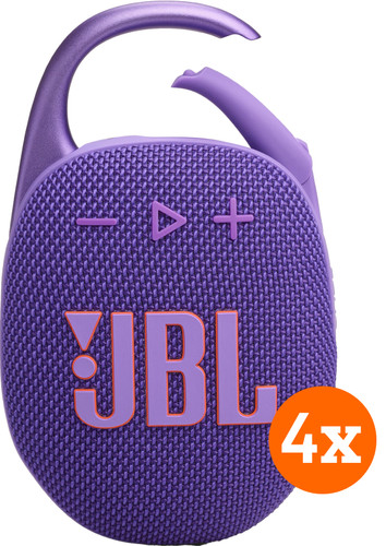 JBL Clip 5 Paars 4-pack Main Image