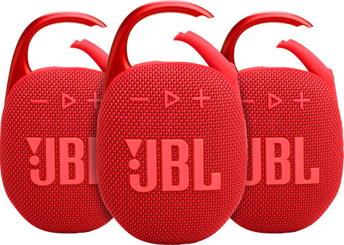 JBL Clip 5 Rood 3-pack Main Image