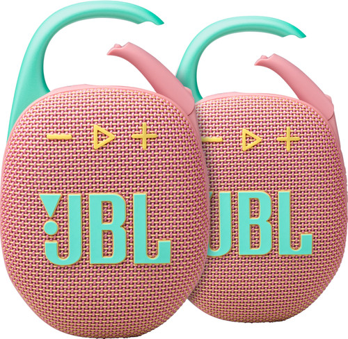 JBL Clip 5 Pink 2-pack Main Image