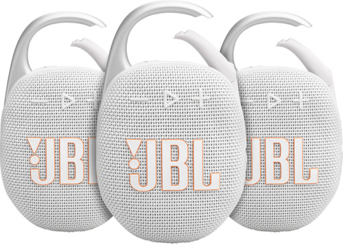 JBL Clip 5 Blanc Lot de 3 Main Image