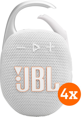 JBL Clip 5 Blanc Lot de 4 Main Image