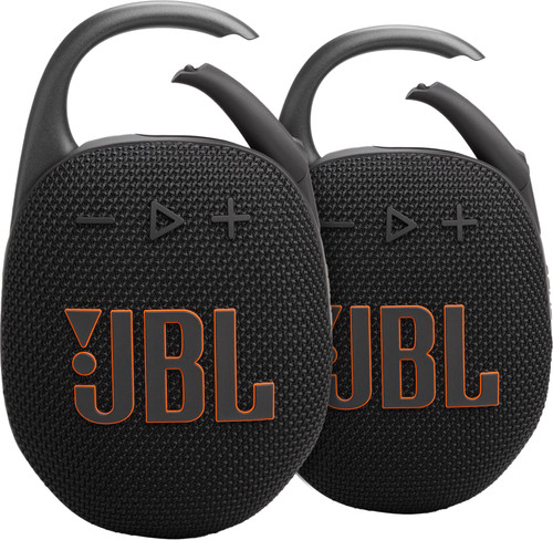 JBL Clip 5 Black 2-pack Main Image