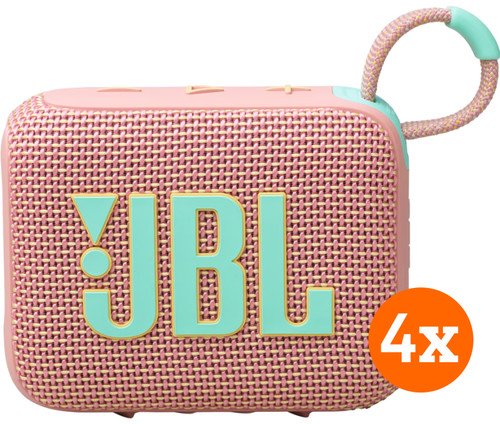 JBL Go 4 Roze 4-pack Main Image