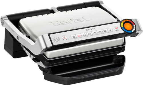 Tefal OptiGrill+ GC717D Stainless Steel Main Image