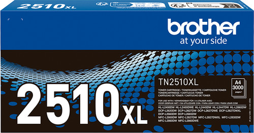 Brother TN-2510XL Toner Zwart (Hoge Capaciteit) Main Image