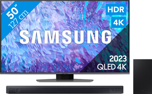 Samsung QLED 50Q80C (2023) + Barre de Son Main Image