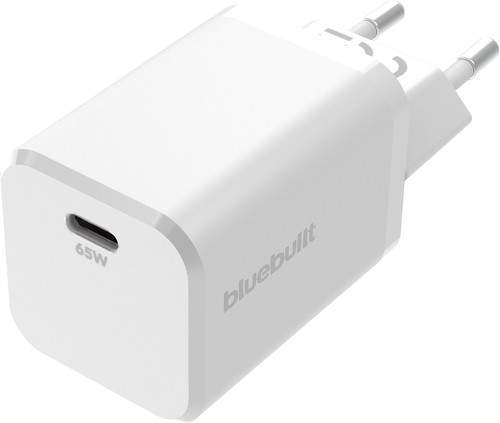 BlueBuilt Chargeur Power Delivery avec Port USB-C 65 W Blanc Main Image