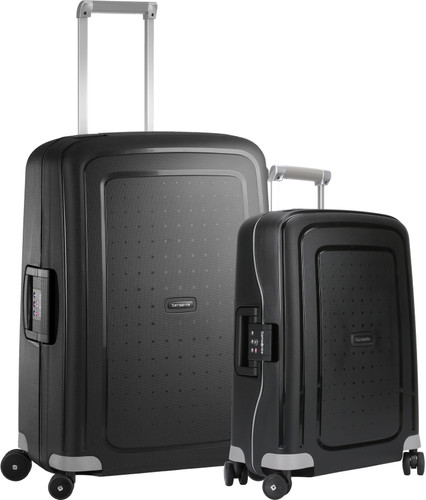 Samsonite S'Cure Spinner 55+69cm Black Main Image