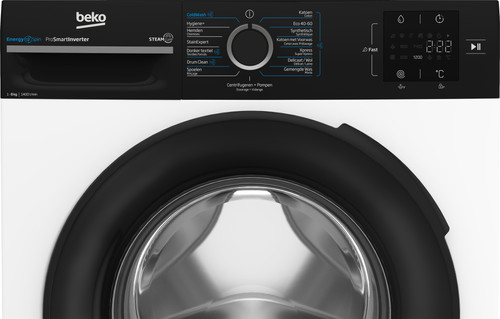 Beko BM3WFT3841B SteamCure detail