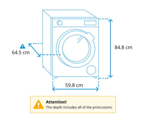 Siemens WN54C2A0NL 10.5/6 kg visual Coolblue 1