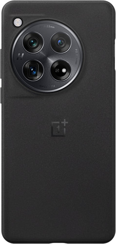 OnePlus 12 Sandstone Back Cover Zwart - Coolblue - Voor 23.59u, morgen ...