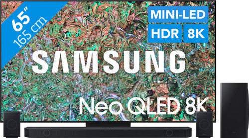 Samsung Neo QLED 8K 65QN800D (2024) + Soundbar Main Image