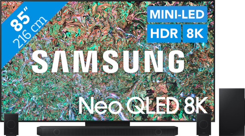 Samsung Neo QLED 8K 85QN800D (2024) + Barre de Son Main Image