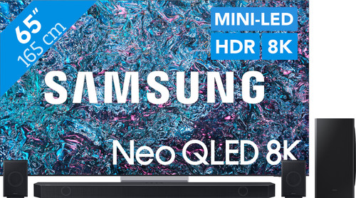 Samsung Neo QLED 8K 65QN900D (2024) + Barre de Son Main Image