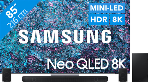 Samsung Neo QLED 8K 85QN900D (2024) + Barre de Son Main Image