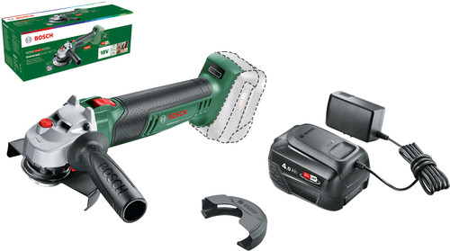 Bosch UniversalGrind 18 V-75 + 4,0 Ah Batterie et Chargeur Main Image