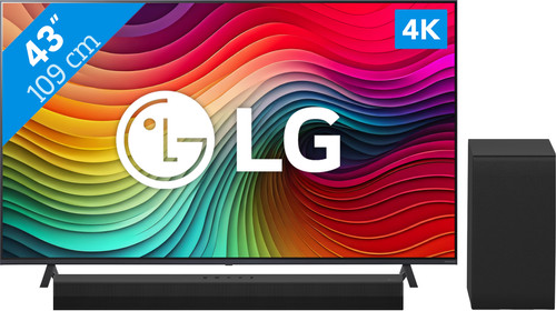 LG 43NANO81T6A (2024) + Soundbar Main Image