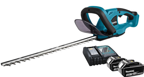 Makita DUH523Z + Batterie 5,0 Ah (2x) et Chargeur Main Image