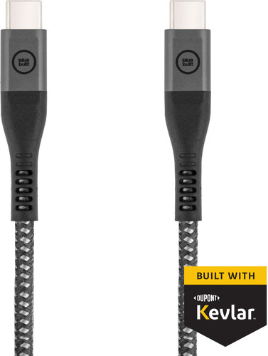 BlueBuilt Câble USB-C vers USB-C 1,5 m Kevlar Noir Main Image