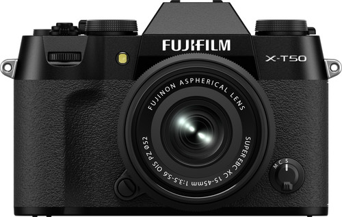 Fujifilm X-T50 Zwart + XC 15-45mm f/3.5-5.6 OIS PZ Main Image