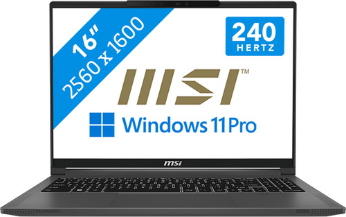 MSI CreatorPro 16 AI Studio A1VJG-254BE Azerty Main Image