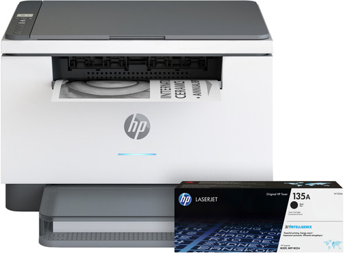 HP LaserJet MFP M234dw + 1 extra set toners Main Image