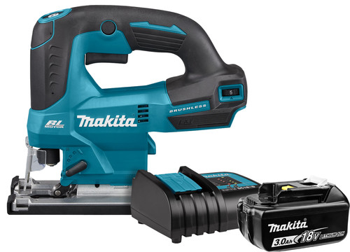 Makita DJV184Z + Batterie 3,0 Ah et Chargeur Main Image