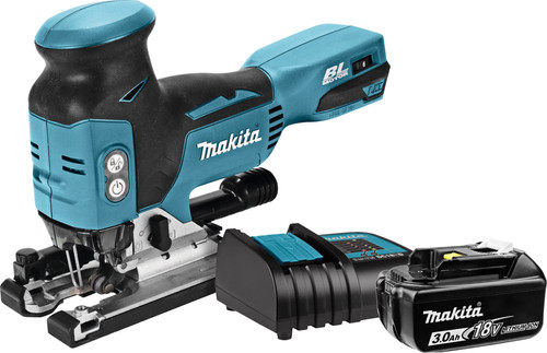 Makita DJV181ZJ + 3,0 Ah accu en lader Main Image