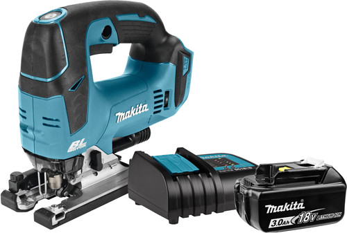 Makita DJV182ZJ + 3,0 Ah accu en lader Main Image