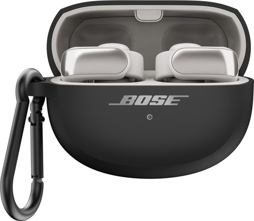 Étui de Rangement en Silicone pour Écouteurs Bose Ultra Open Noir Main Image