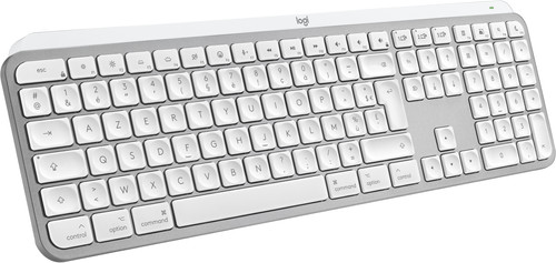 Logitech MX Keys S for Mac AZERTY Blanc Main Image