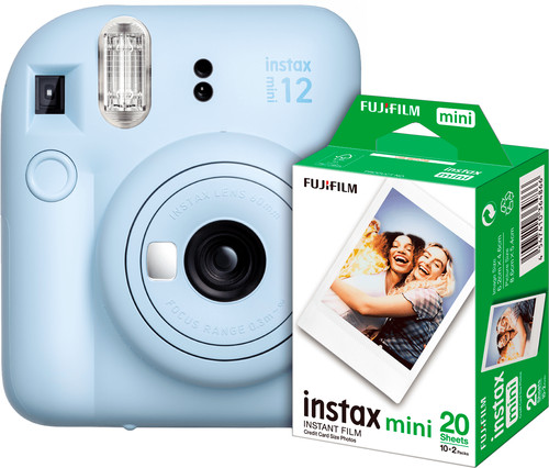 Fujifilm Instax Mini 12 Pastel Blue Bundle Main Image