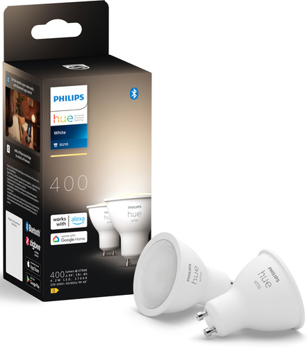 Philips Hue White GU10 2-pack Main Image