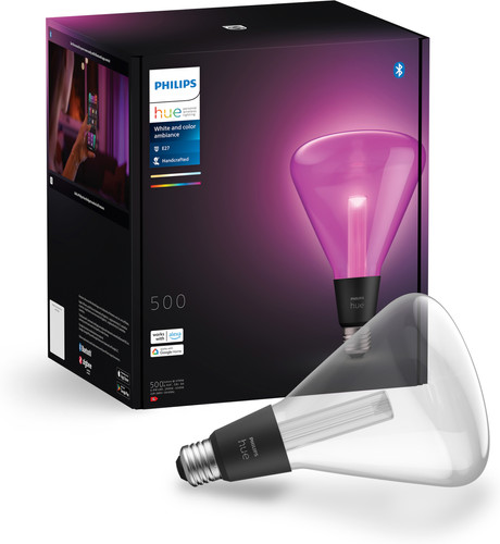 Philips Hue Lightguide Triangle White and Color E27 Main Image