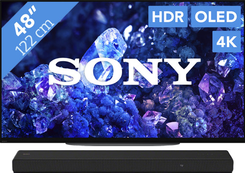 Sony XR-48A90K + Soundbar Main Image