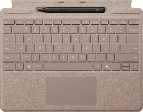 Microsoft Surface Pro Type Cover met Slim Pen Duinzand Azerty Main Image