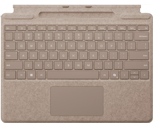 Microsoft Surface Pro Type Cover avec Emplacement de Stockage pour Stylet Dune AZERTY Main Image