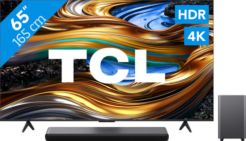 TCL 4K LED 65P71B (2024) + Soundbar Main Image