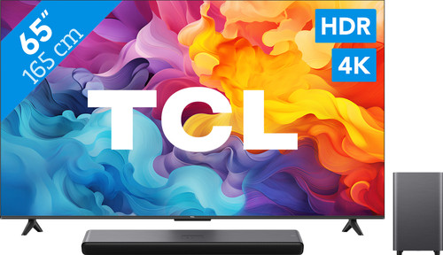 TCL 4K LED 65P61B (2024) + Soundbar Main Image