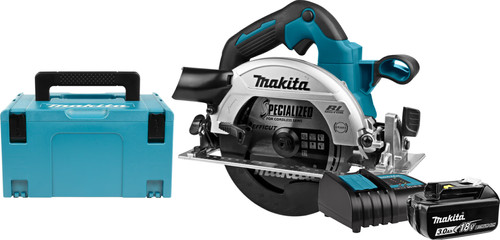 Makita DHS660ZJ + 3,0 Ah et Chargeur Main Image