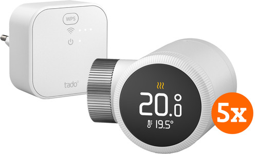 Tado Smart Radiator Knob X - Starter Pack 5-pack Main Image