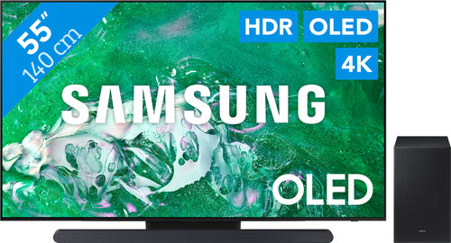 Samsung OLED 4K 55S90D (2024) + Soundbar Main Image