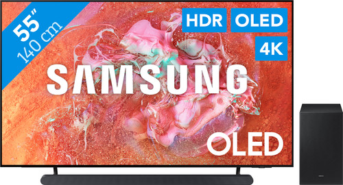 Samsung OLED 4K 55S85D (2024) + Barre de Son Main Image