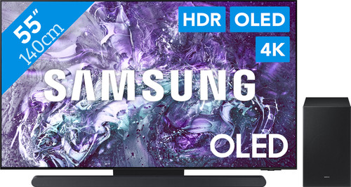 Samsung OLED 4K 55S95D (2024) + Soundbar Main Image