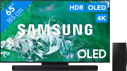 Samsung OLED 4K 65S90D (2024) + Barre de Son Main Image