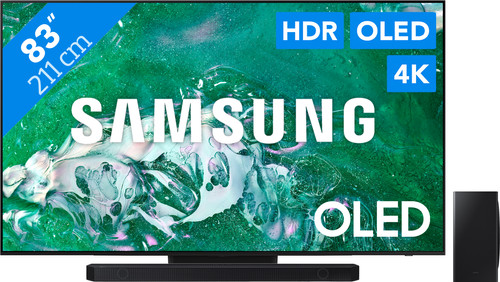 Samsung OLED 4K 83S90D (2024) + Barre de Son Main Image