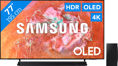 Samsung OLED 4K 77S85D (2024) + Soundbar Main Image