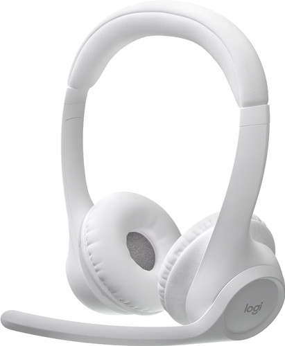 Logitech Zone 300 Casque de Bureau Sans Fil Blanc Main Image